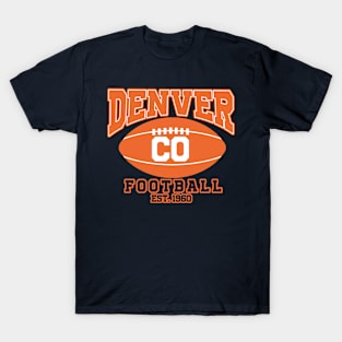 Denver Football Team T-Shirt